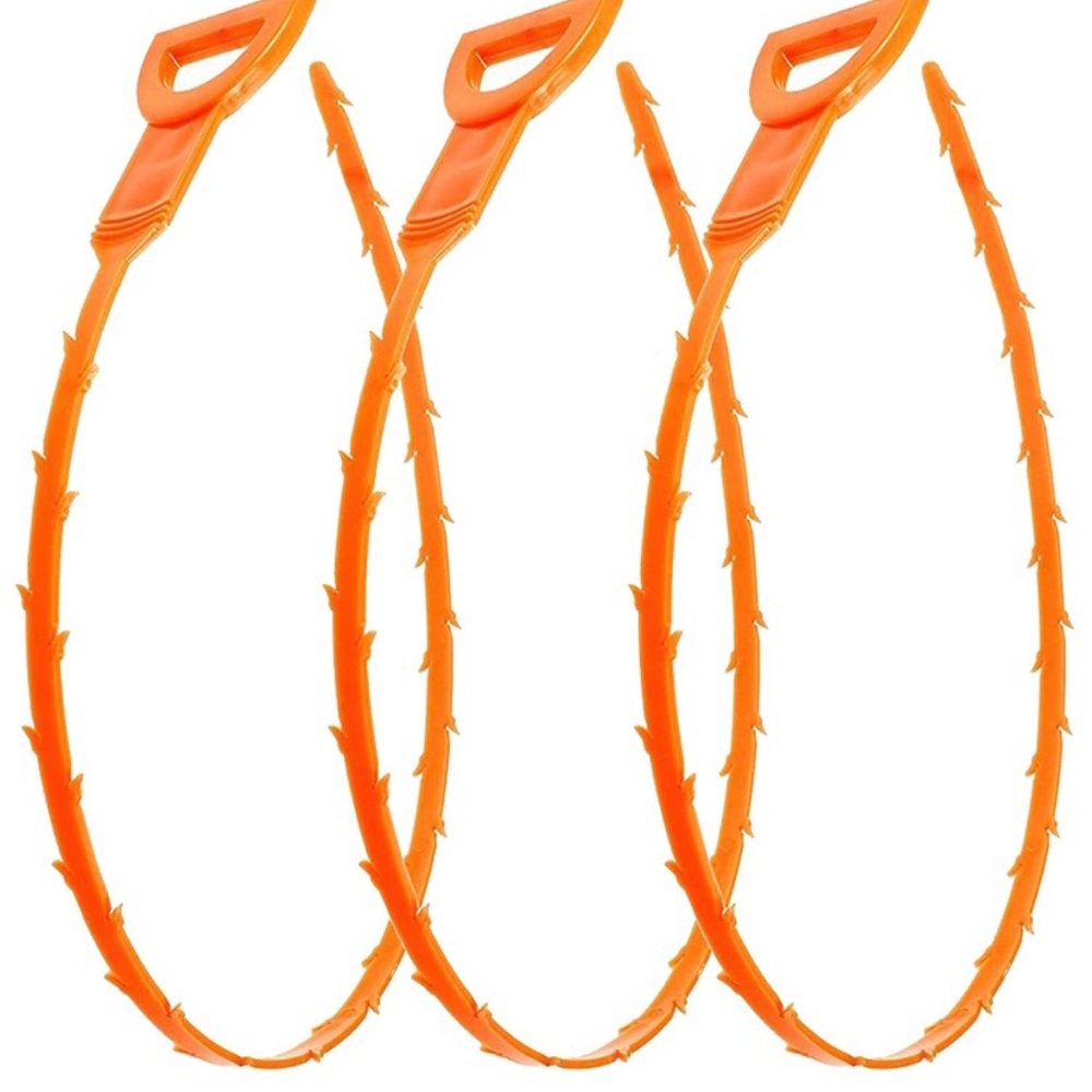 Vastar 3 Pack 19.6 Inch Drain Snake Hair